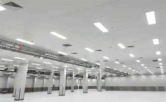 การติดตั้งและสร้างระบบกริดฝ้าเพดาน FFU ในห้องปลอดเชื้อ