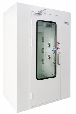 Clean air shower entry module for personnel contamination control before entering modular cleanroom